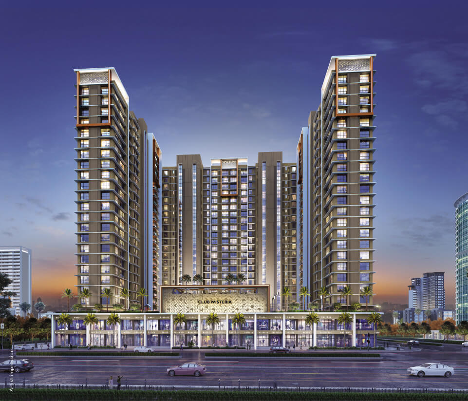Discover Goodwill Wisteria in Vashi - Spacious 3 & 4 BHK Apartments